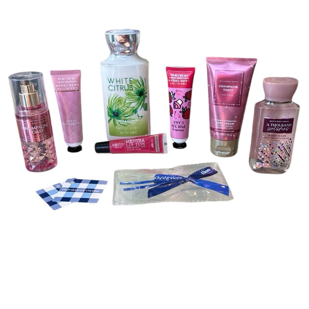 B&BW 9 Products Body Mist Shower Gels Lotions Lip Tint & Hand Wash See Listing